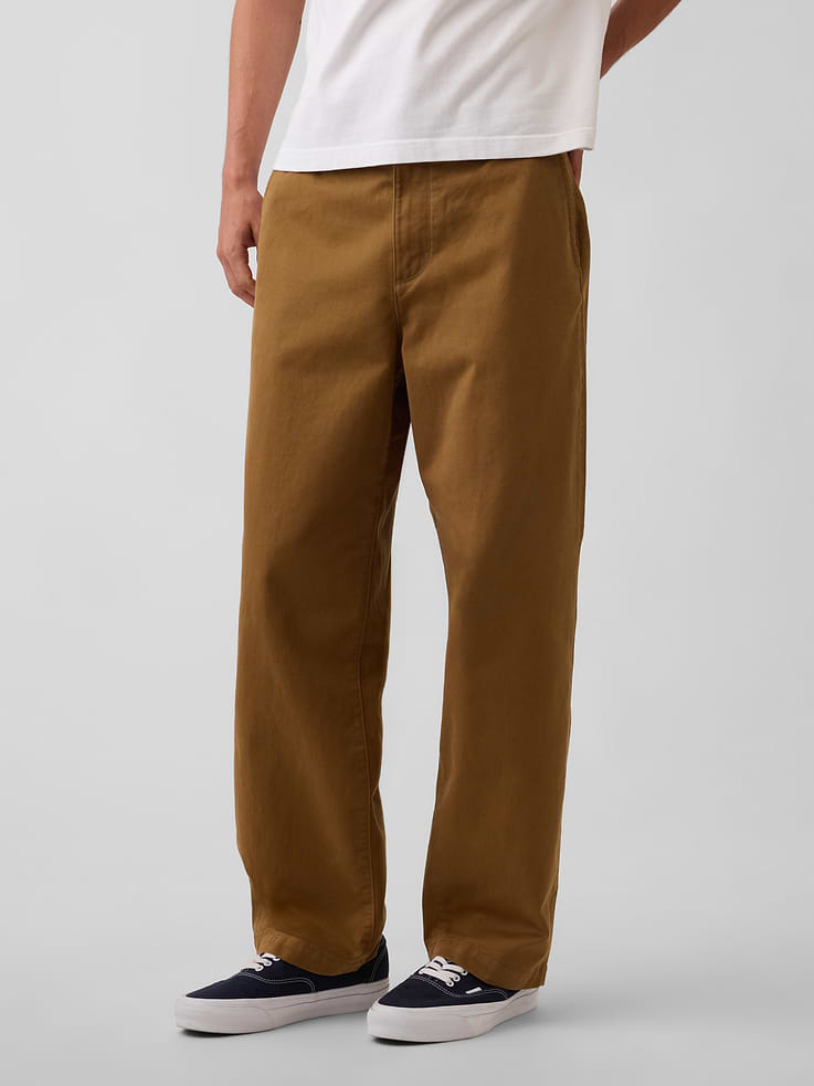 Image number 2 showing, Heavyweight Twill Baggy Khakis