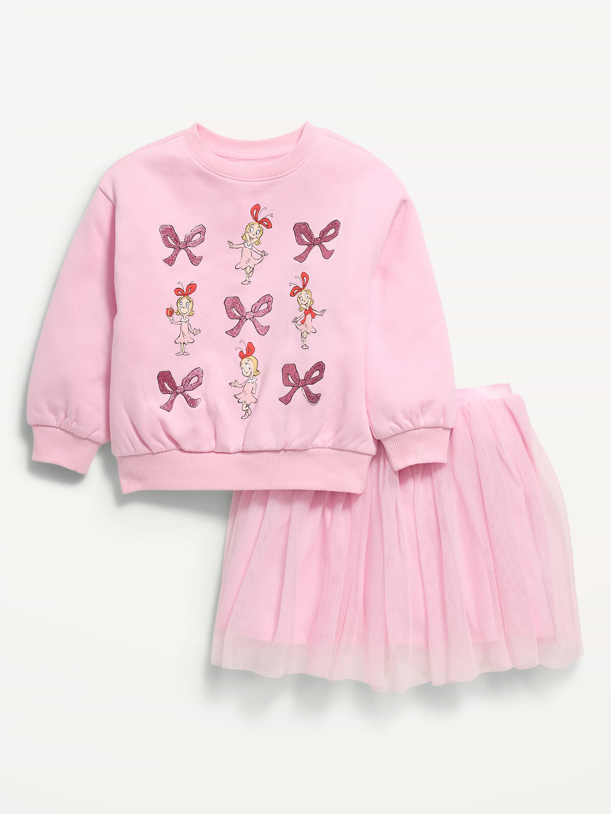 Dr. Seuss™ Grinch Sweatshirt & Tutu Skirt Set for Toddler Girls