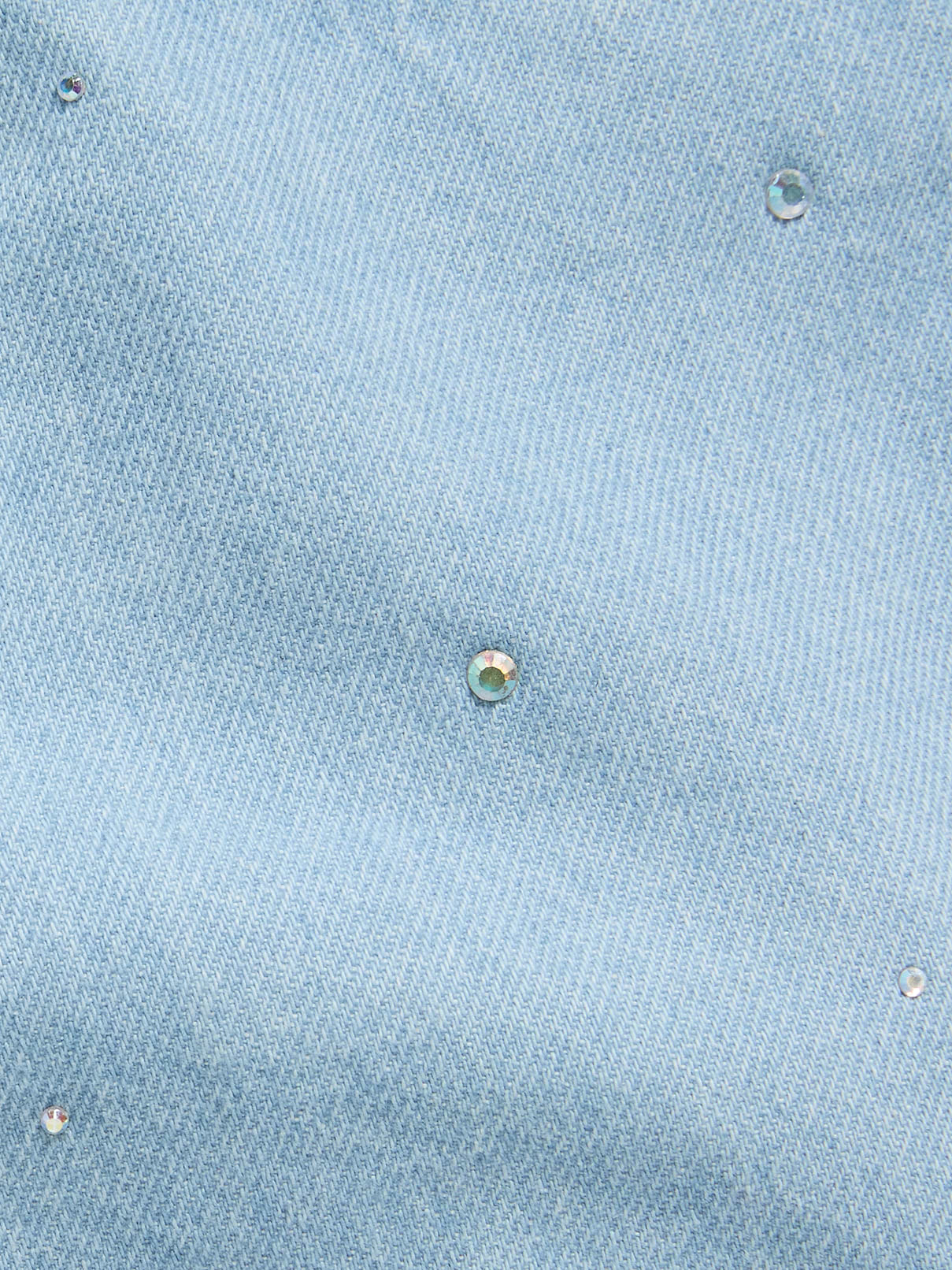 Image 2 of 2, Super Baggy Rhinestone Wide-Leg Jeans for Toddler Girls
