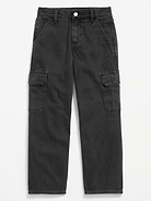 Image 4 of 4, Super Baggy Cargo Jeans for Boys