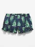 Image 1 of 1, elasticized waistband, ruffled leg cuffs, all-over pattern, Product #1184123