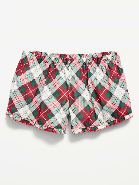 Ruffled Pajama Shorts for Girls
