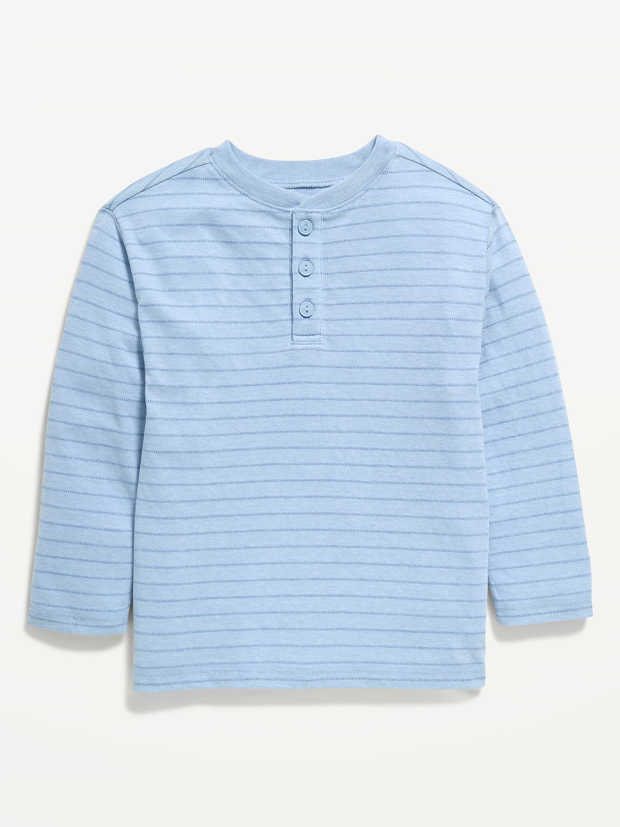 Long-Sleeve Henley T-Shirt for Toddler Boys