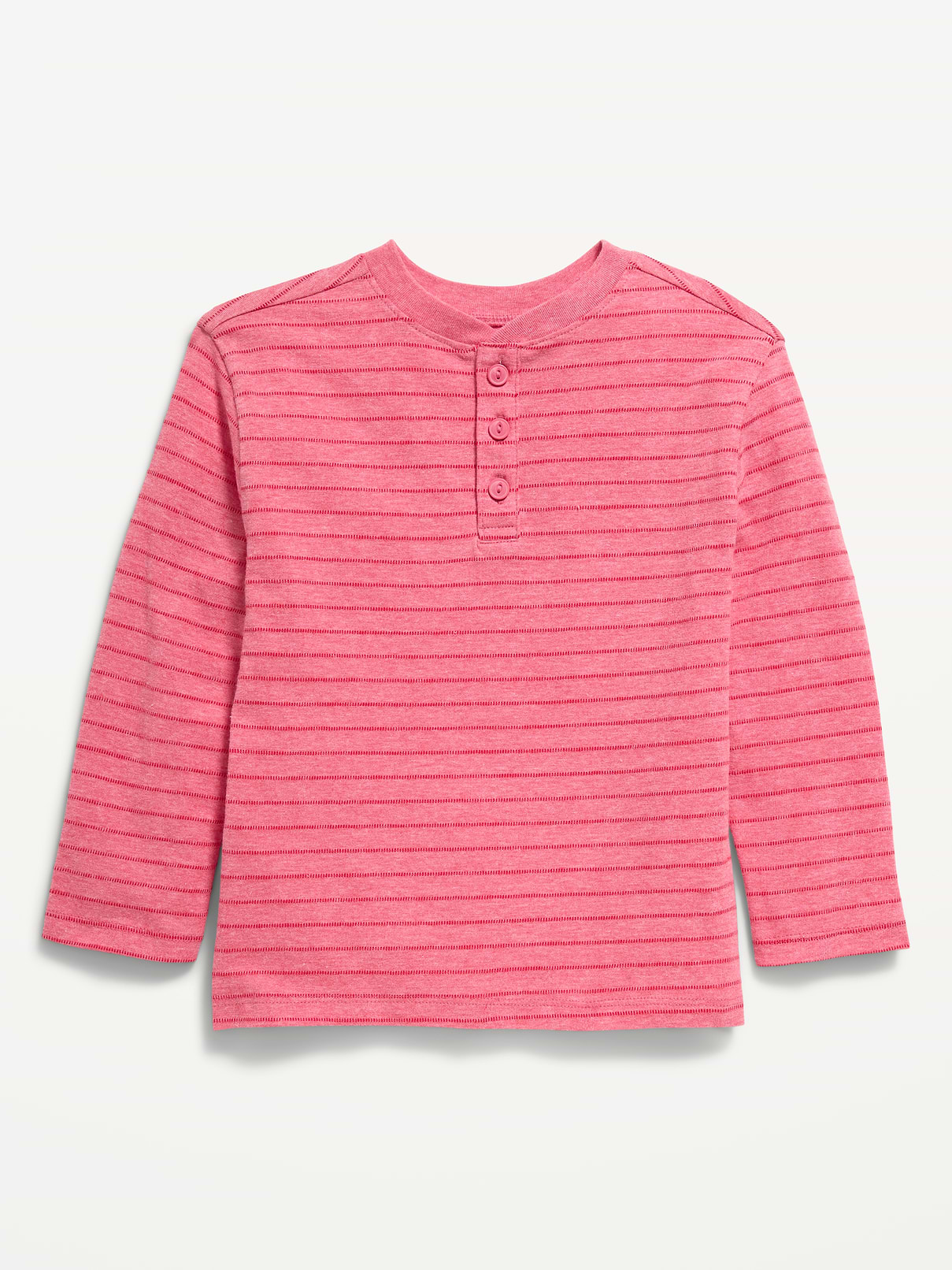 Image 2 of 3, Long-Sleeve Henley T-Shirt for Toddler Boys