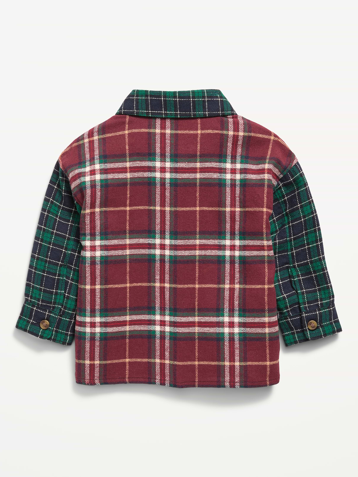 Image 3 of 3, Long-Sleeve Plaid Flannel Shirt for Baby
