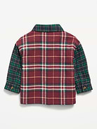 Image 3 of 3, Long-Sleeve Plaid Flannel Shirt for Baby