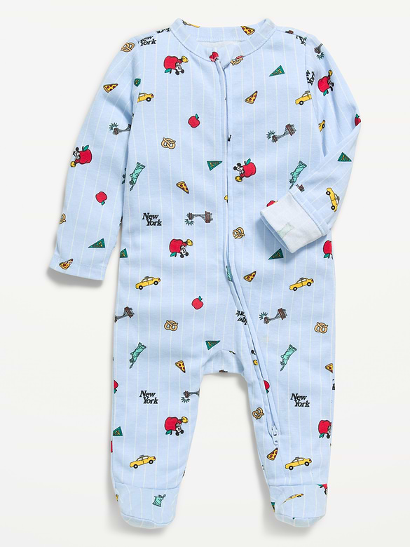 Disney© 2-Way-Zip Sleep & Play Footed One-Piece for Baby