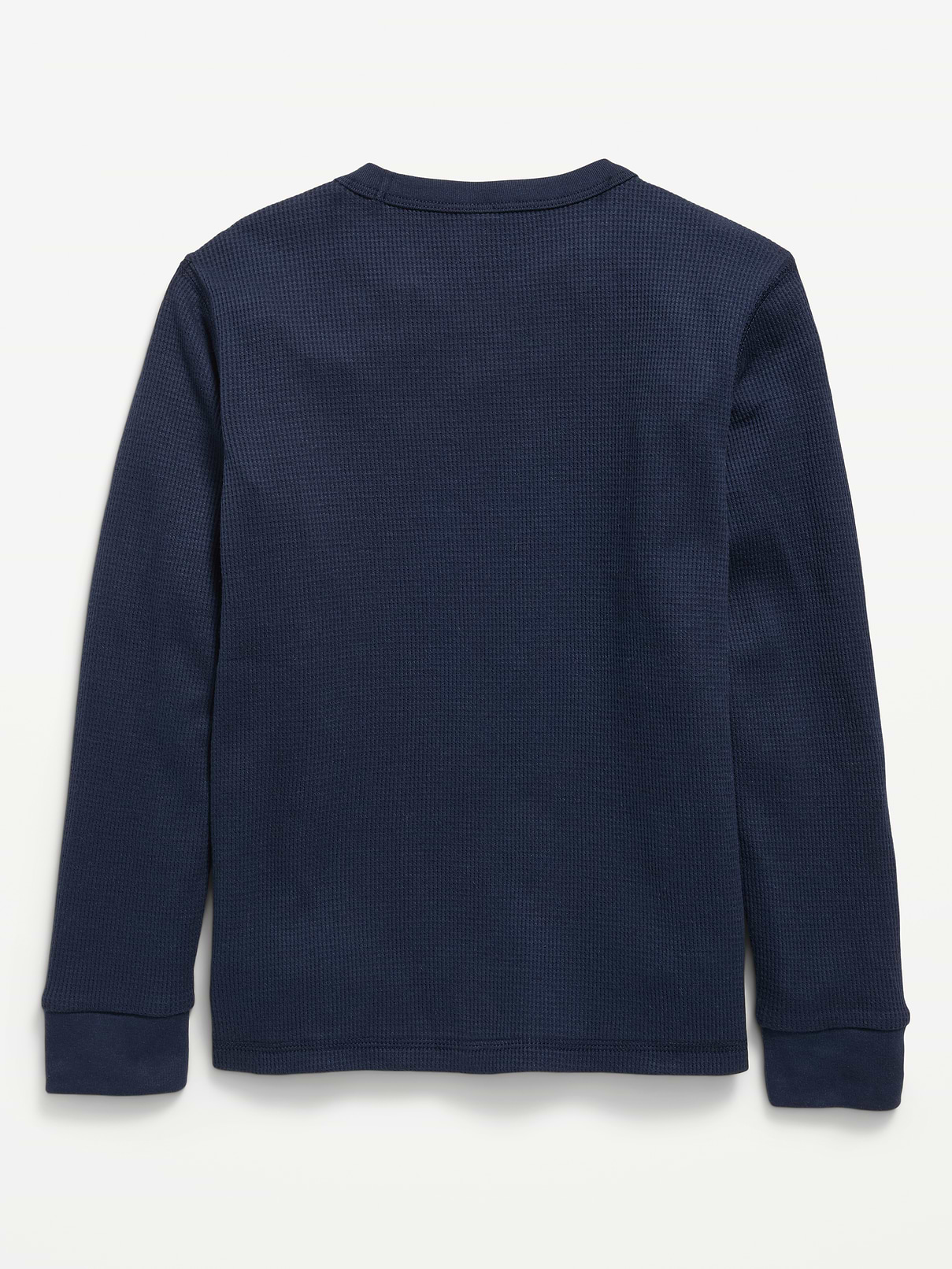 Image 3 of 3, Long-Sleeve Waffle-Knit Logo Graphic T-Shirt for Boys