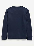 Image 3 of 3, Long-Sleeve Waffle-Knit Logo Graphic T-Shirt for Boys