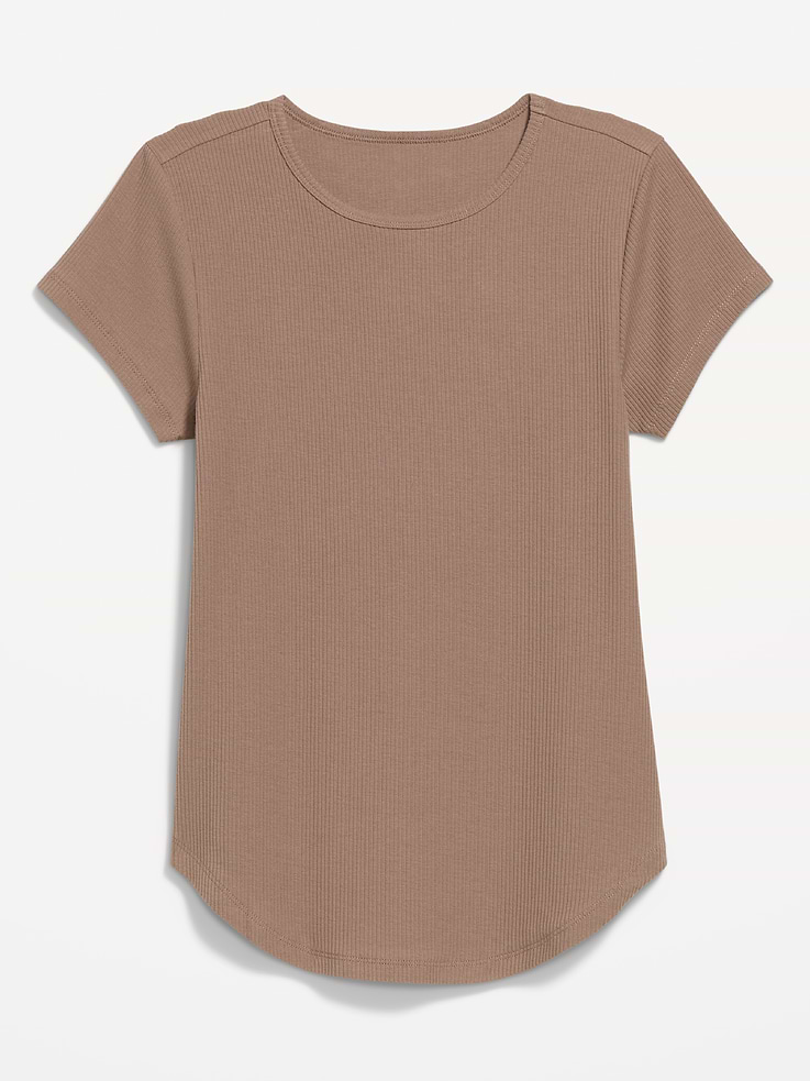 Image number 9 showing, CloudLite Crew-Neck Ribbed T-Shirt