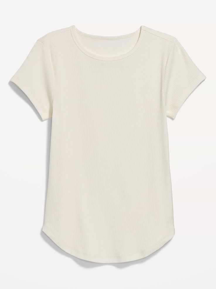 Image number 9 showing, CloudLite Crew-Neck Ribbed T-Shirt