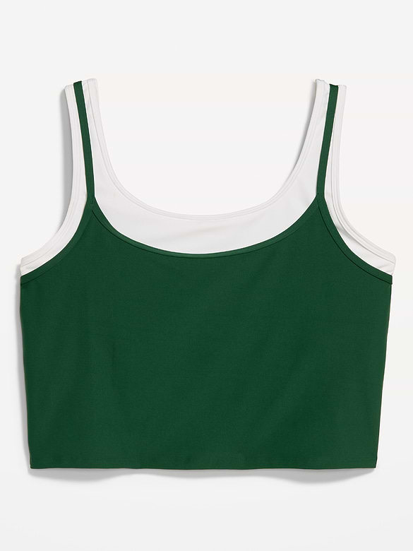 PowerSoft Layered Longline Bra