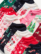 Image 2 of 2, Ankle Socks 12-Pack For Women