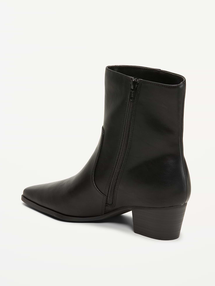 Image number 4 showing, Low-Heel Booties for Women