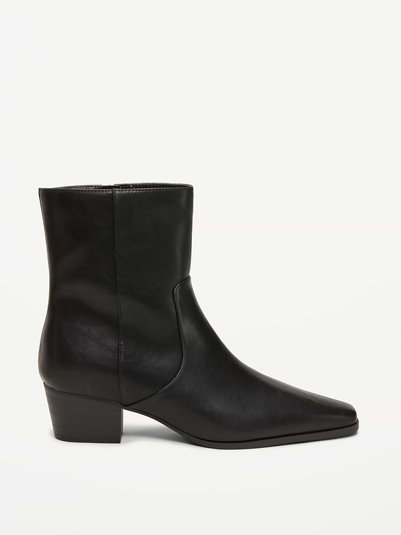Low-Heel Booties for Women