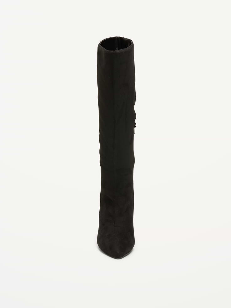 Image number 2 showing, Tall Kitten-Heel Boots for Women