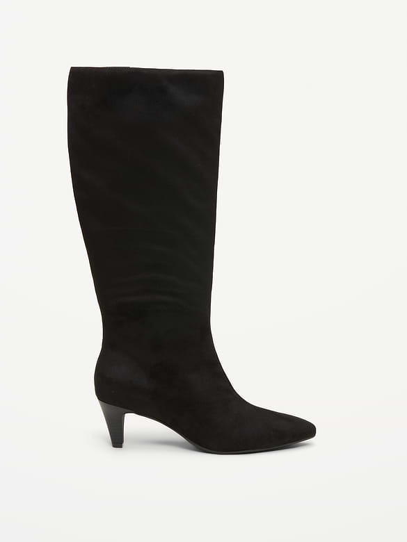 Tall Kitten-Heel Boots for Women