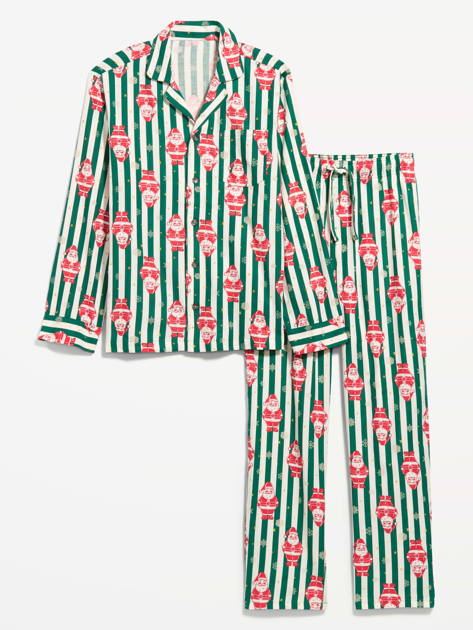 Image 3 of 3, Flannel Pajama Pant Set for Men