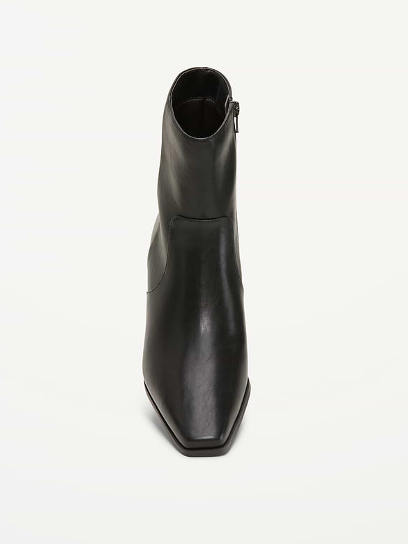 Low-Heel Booties for Women