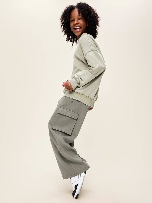 Baggy Cargo Sweatpants for Boys
