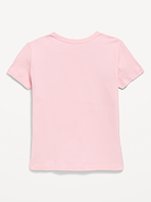 Image 3 of 4, Softest Short-Sleeve Heart-Pocket T-Shirt for Girls