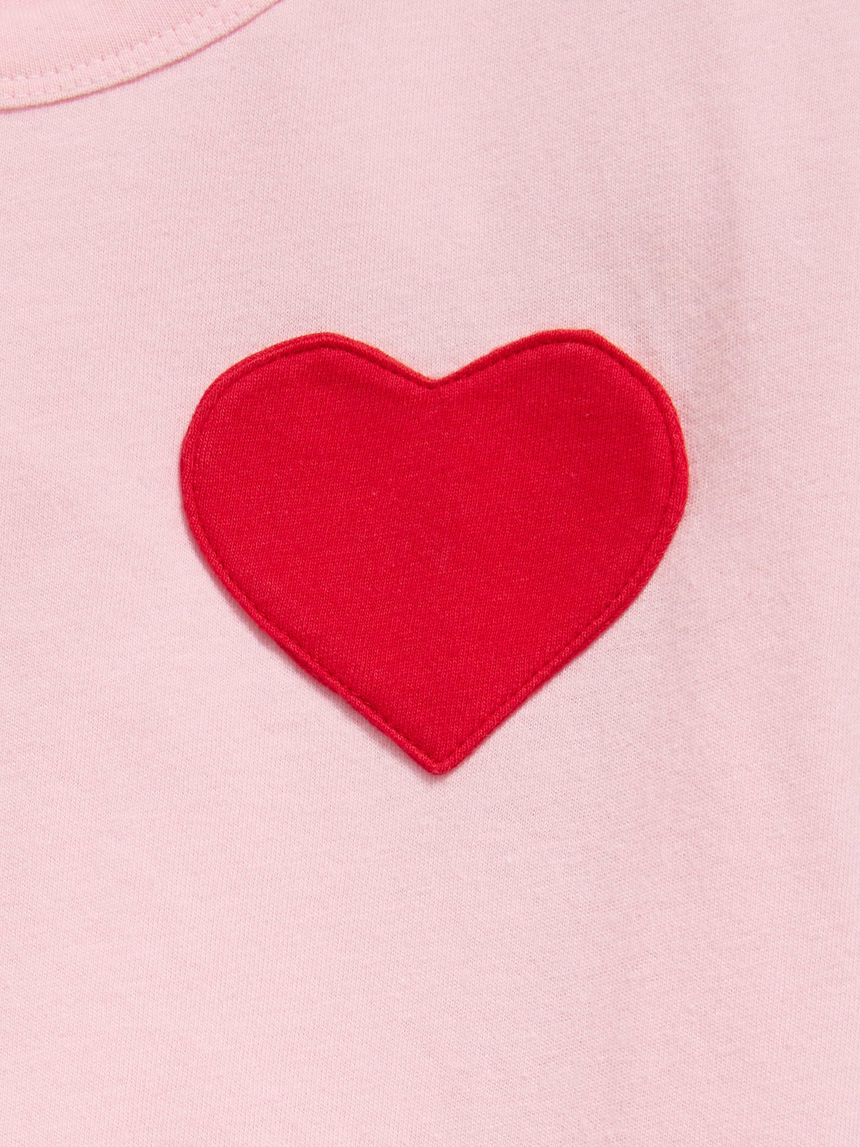 Image 4 of 4, Softest Short-Sleeve Heart-Pocket T-Shirt for Girls