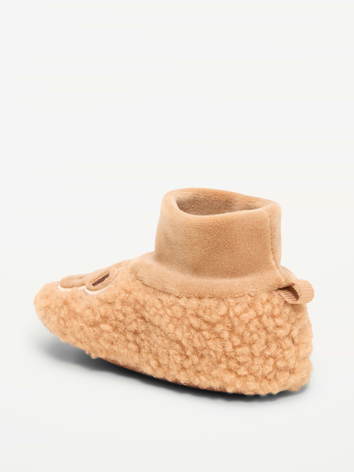 Image number 3 showing, Critter Sherpa Slippers for Baby
