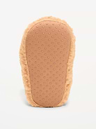Image number 4 showing, Critter Sherpa Slippers for Baby