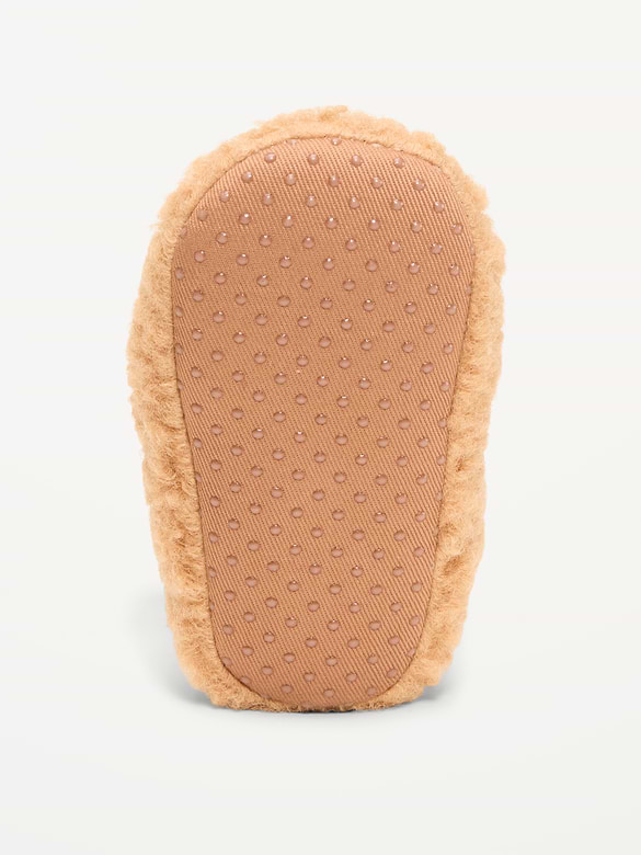 Critter Sherpa Slippers for Baby