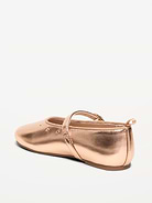 Image number 3 showing, Shiny Faux-Leather Mary Jane Shoes for Toddler Girls