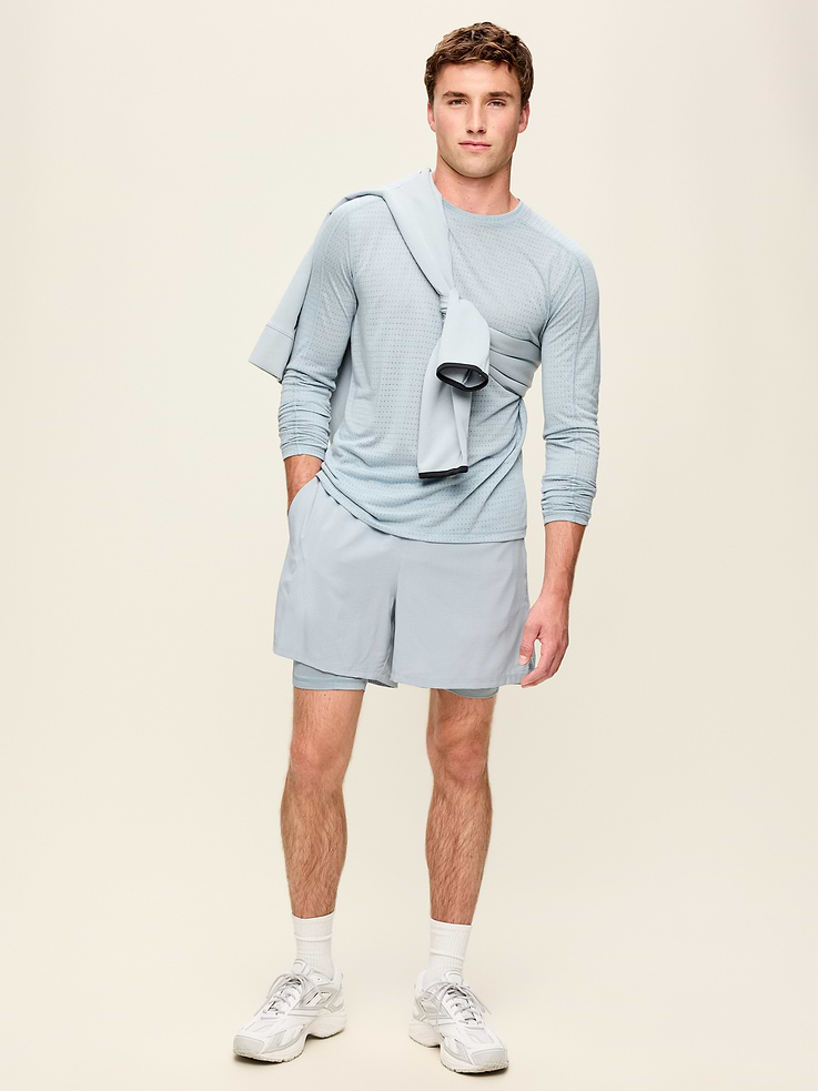 Image number 2 showing, 2-In-1 Performance Run Shorts -- 5-inch inseam