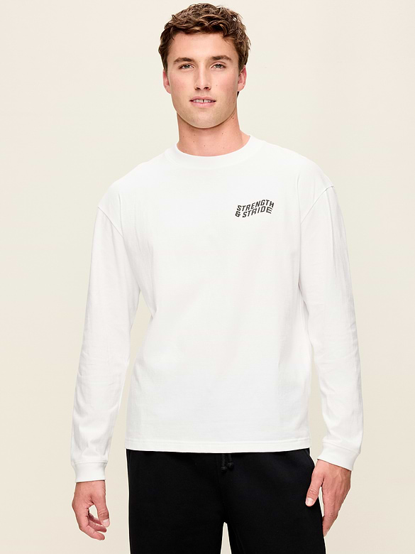 Lived-In Pro Long-Sleeve Graphic T-Shirt