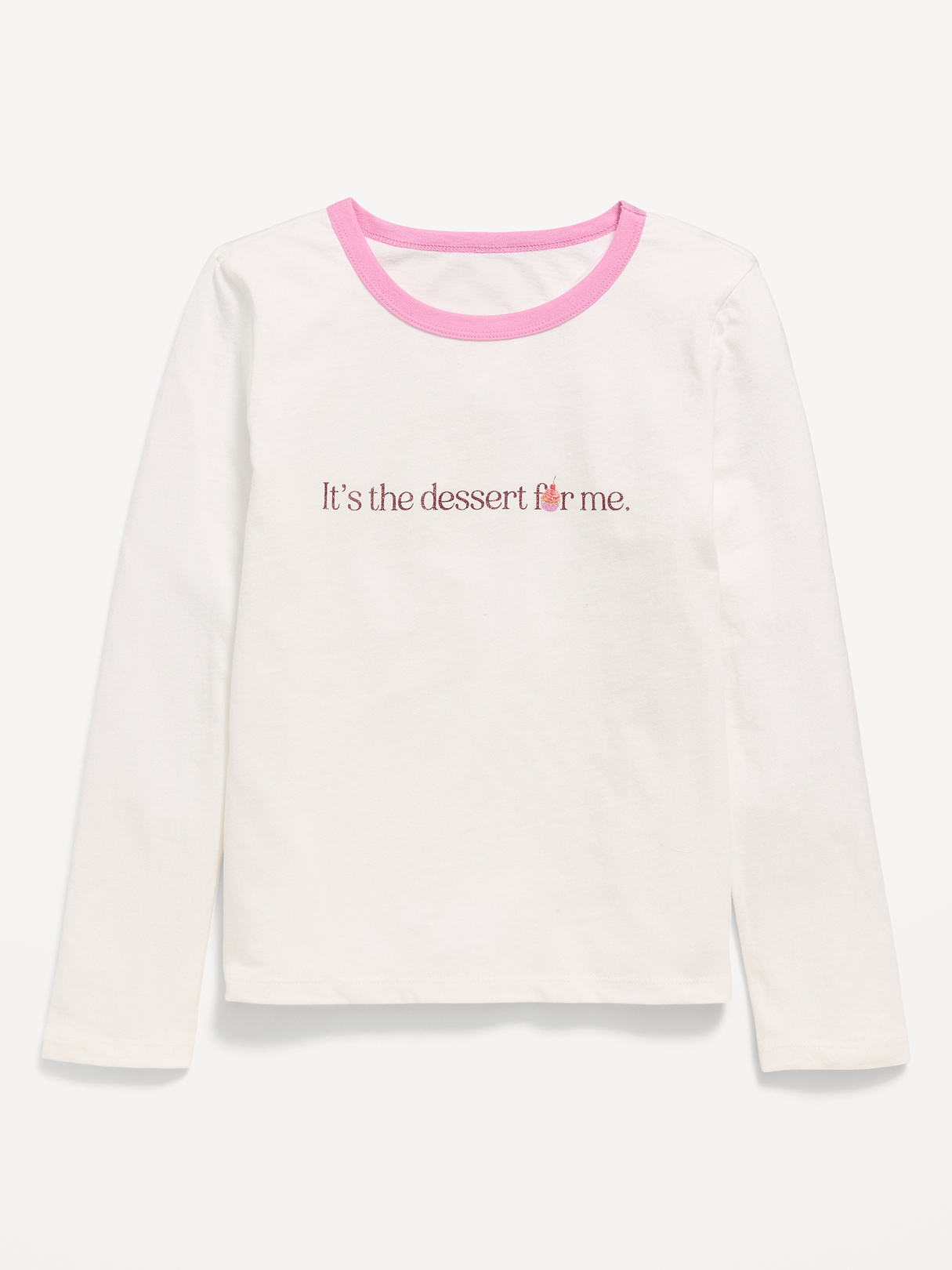 Long-Sleeve Graphic T-Shirt for Girls | Old Navy