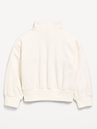 Image 3 of 3, Long-Sleeve Mock-Neck Microfleece Top for Girls