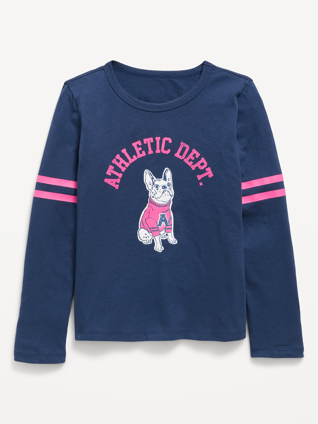 Image 1 of 1, crew neck, long sleeves, graphic at front, Product #906172