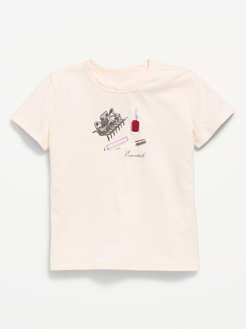 Short Short-Sleeve Graphic T-Shirt for Girls on clearance at Old Navy — 45% off