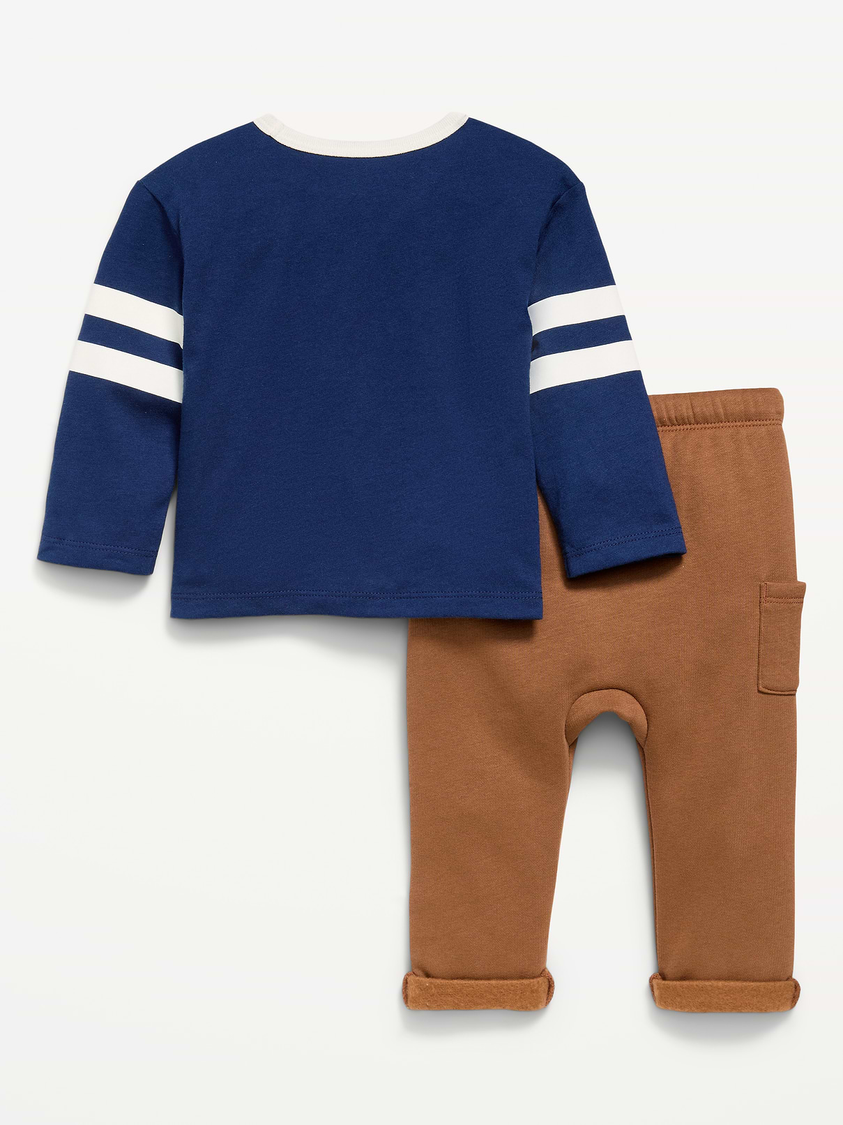 Image number 3 showing, Long-Sleeve Graphic T-Shirt and Sweatpants Set for Baby