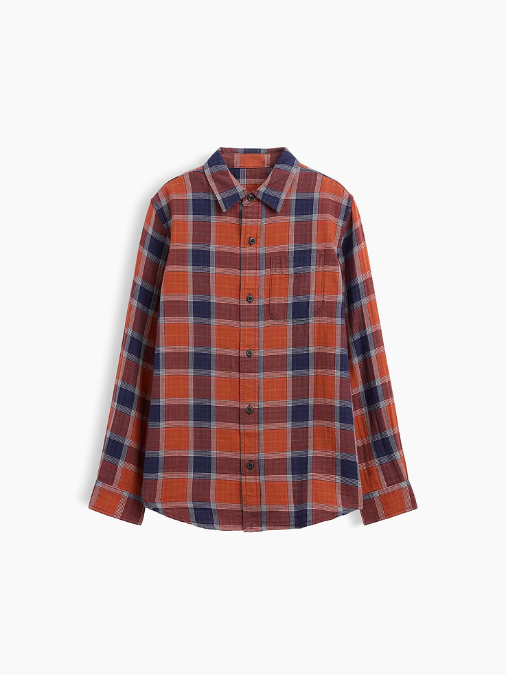 Image number 1 showing, Kids Plaid Shirt