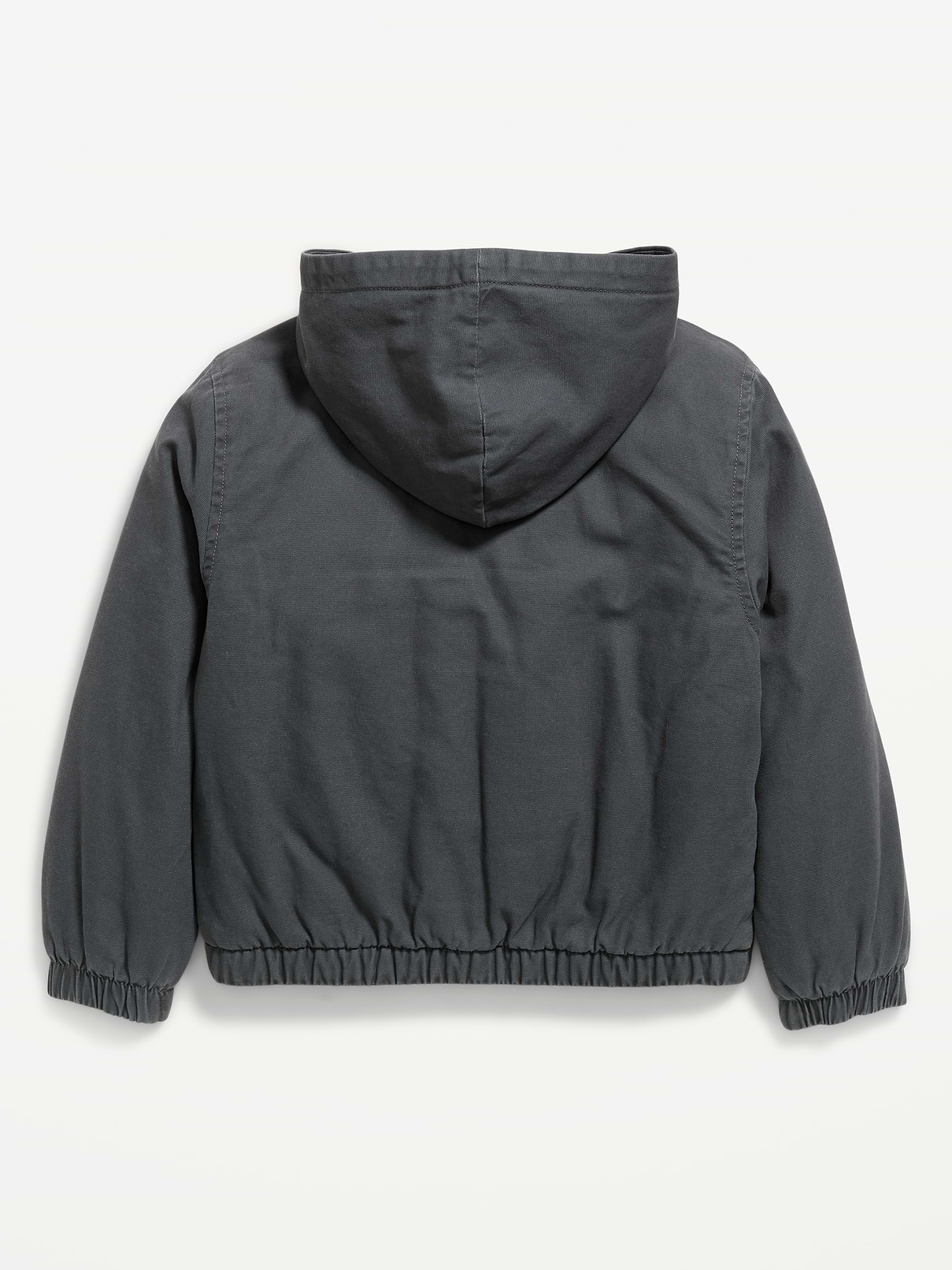 Image 2 of 2, Hooded Canvas Jacket for Boys