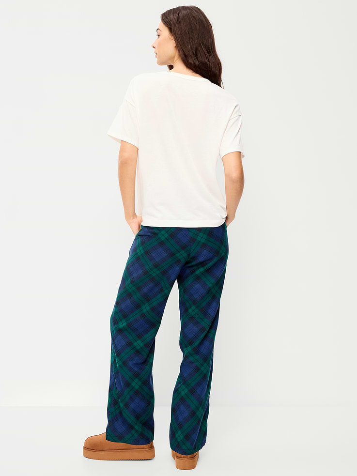 Image number 3 showing, Flannel Pajama Pants for Women