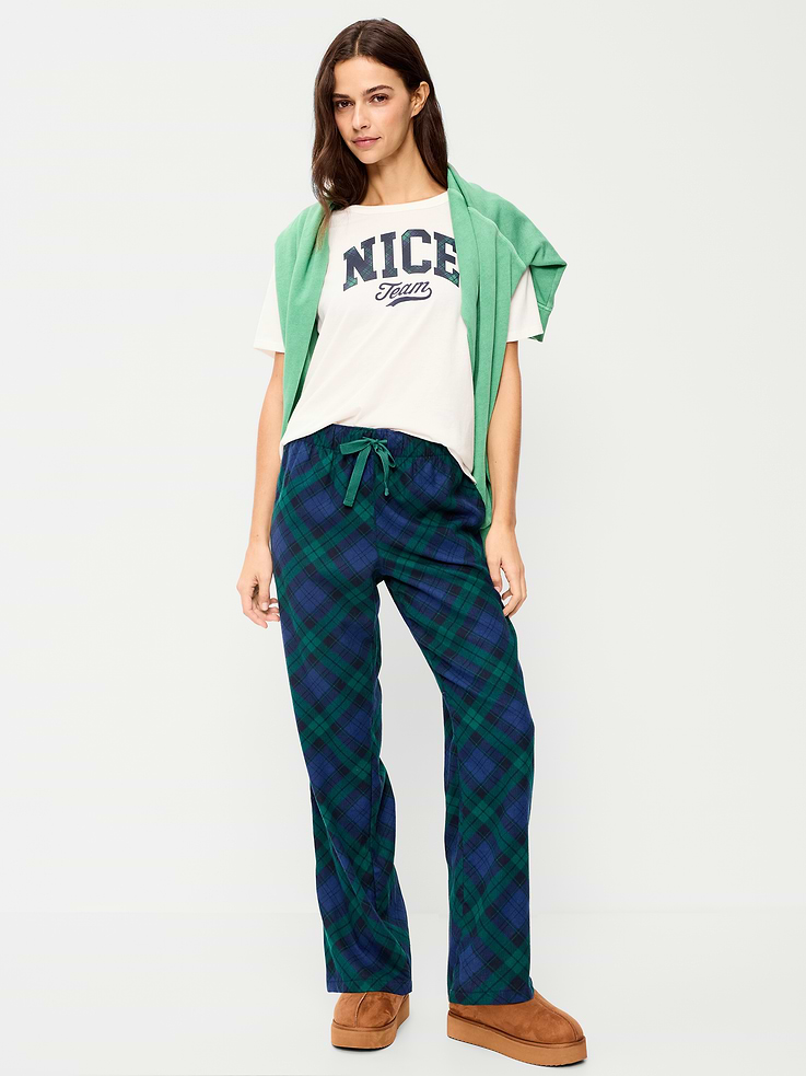 Image number 2 showing, Flannel Pajama Pants for Women