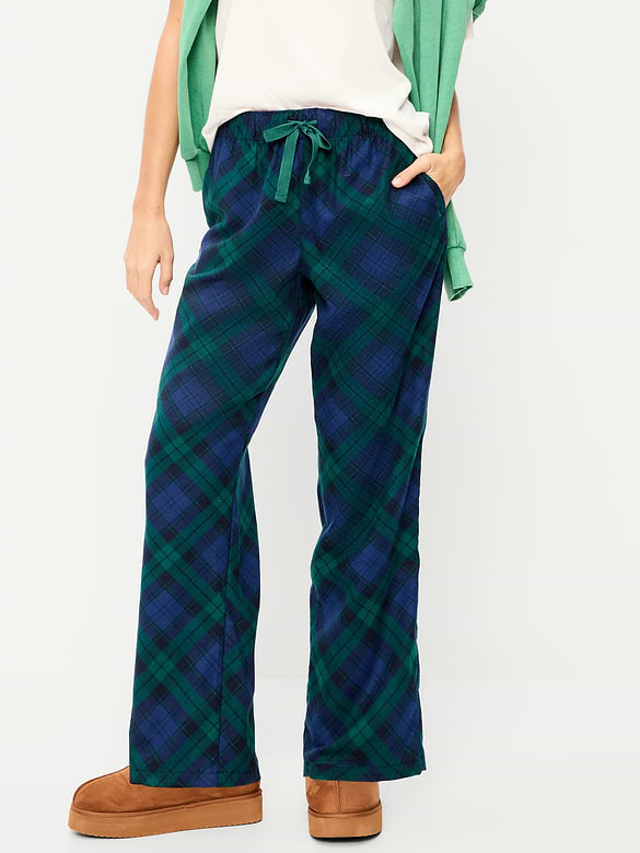 Flannel Pajama Pants for Women