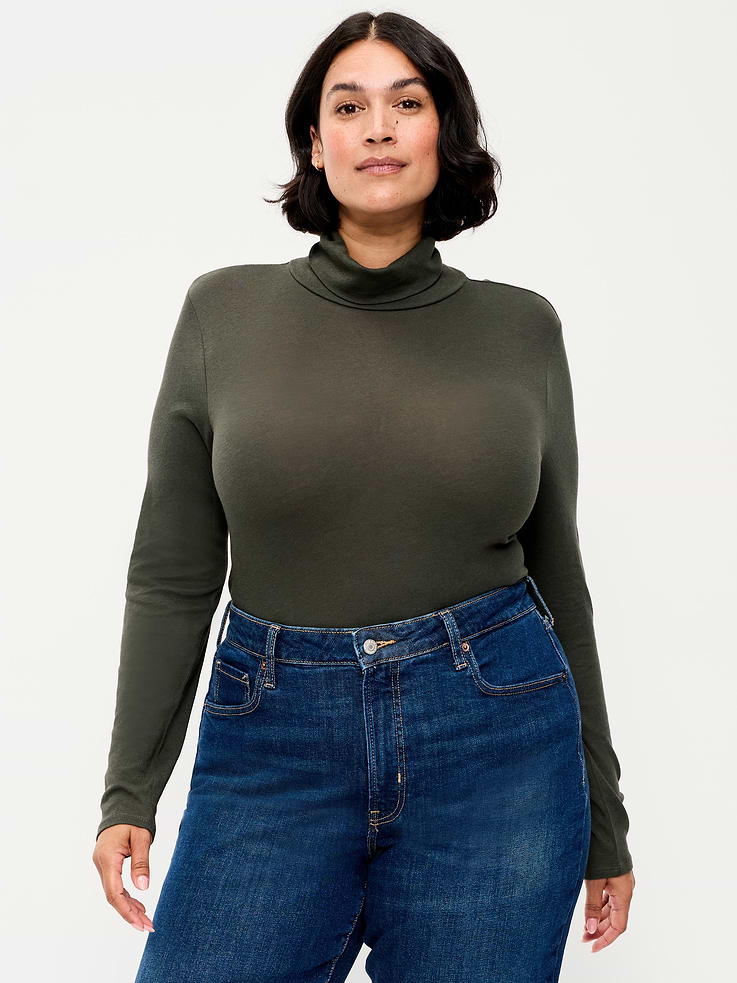 Image number 5 showing, Slim-Fit Ribbed Turtleneck