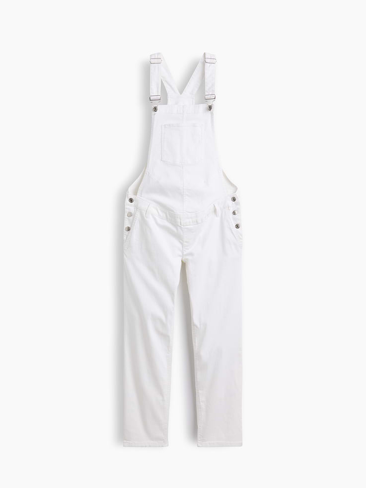 Image number 1 showing, Maternity Denim Overalls