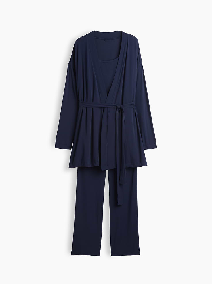 Image number 1 showing, Maternity Softest Modal 3-Piece Set
