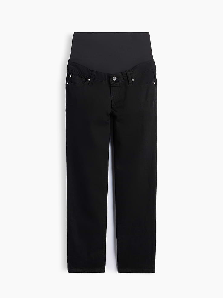 Image number 1 showing, Maternity Full-Panel Slim Jeans