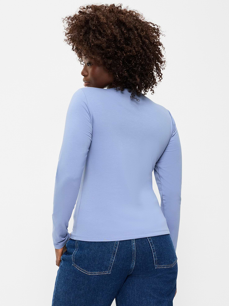 Image number 6 showing, Hug Double-Layer Crew-Neck Long-Sleeve Top
