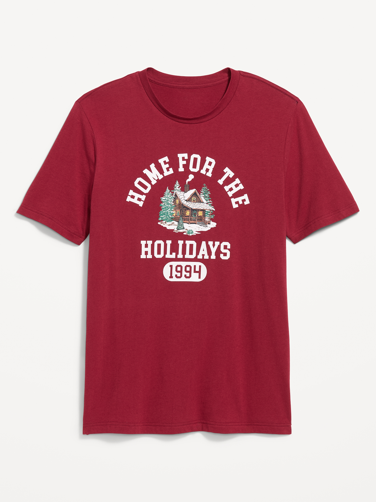 Image 3 of 3, Crew-Neck Graphic T-Shirt