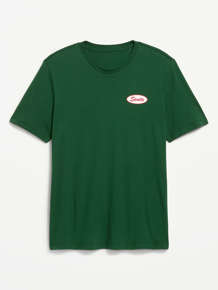 Image 3 of 4, Crew-Neck Graphic T-Shirt