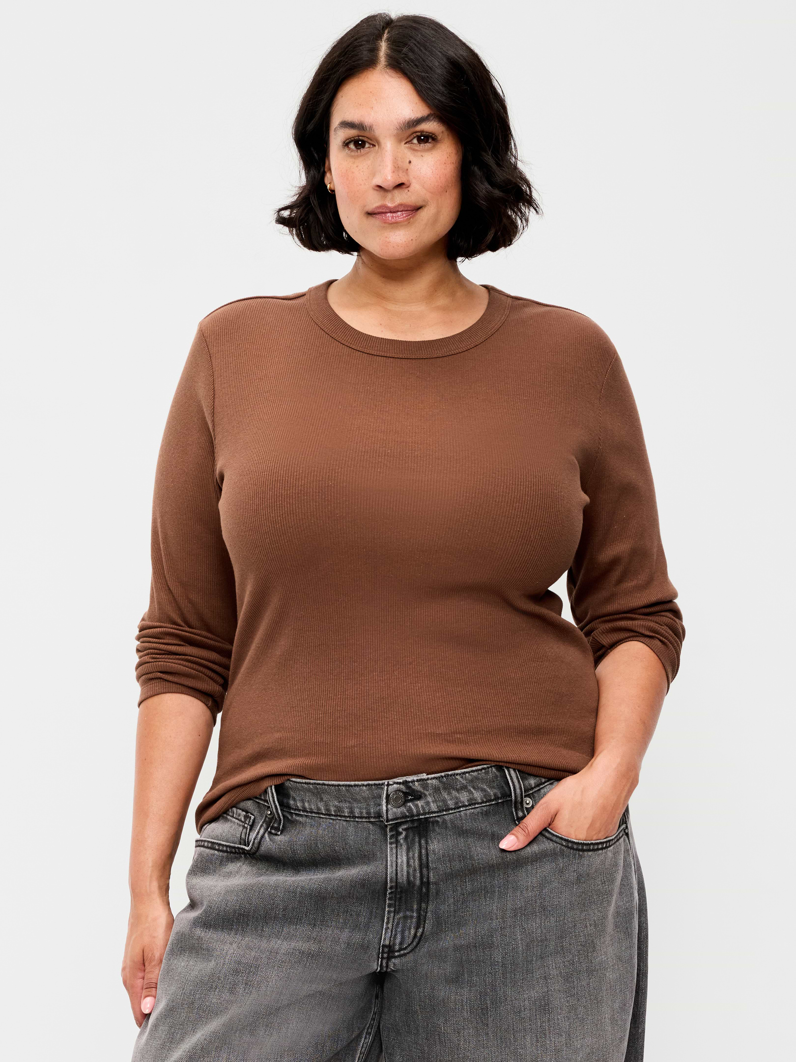 Snug Long-Sleeve T-Shirt | Old Navy